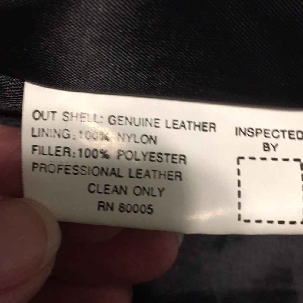 Leather Jacket - never worn - Picture 4 of 6